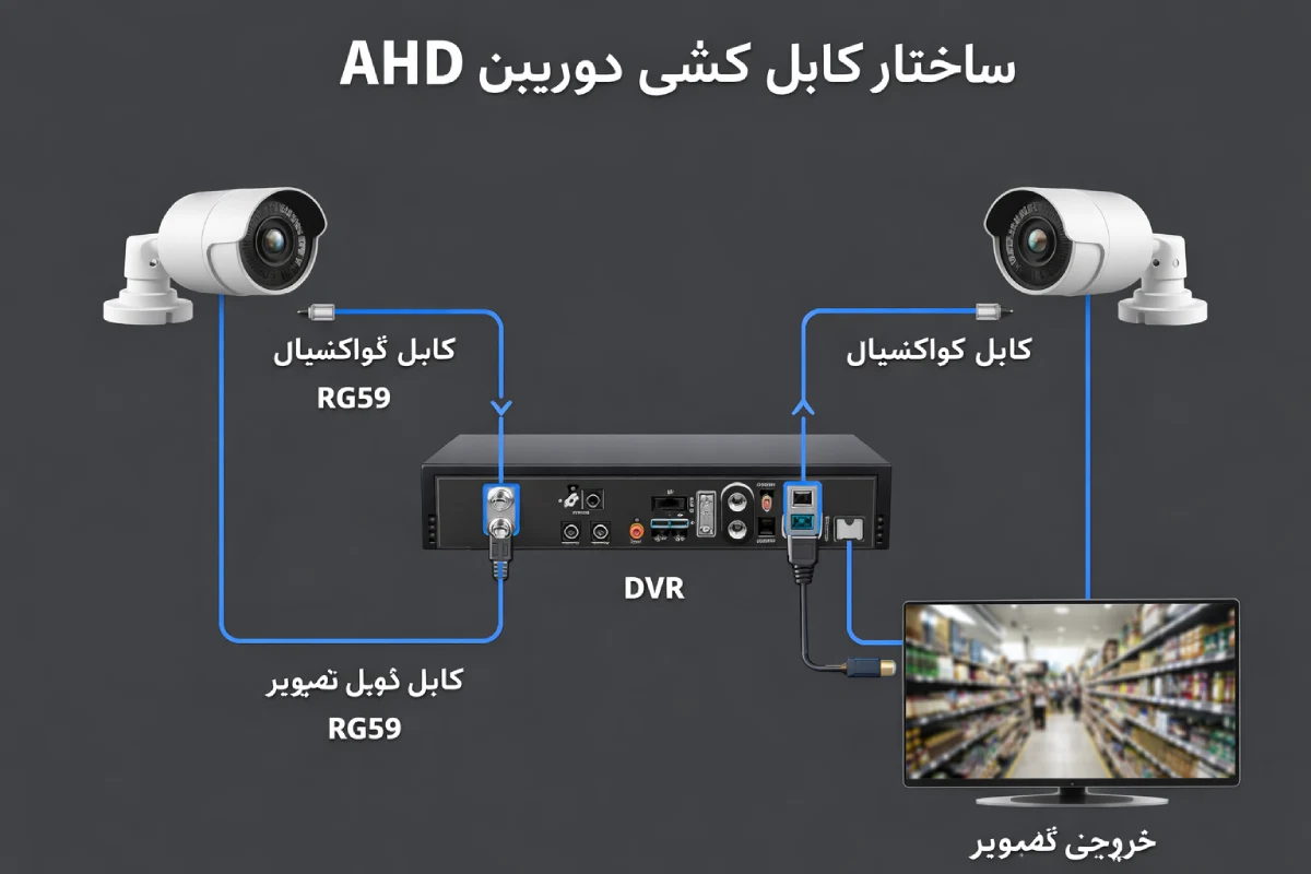 تفاوت دوربین AHD و Full HD